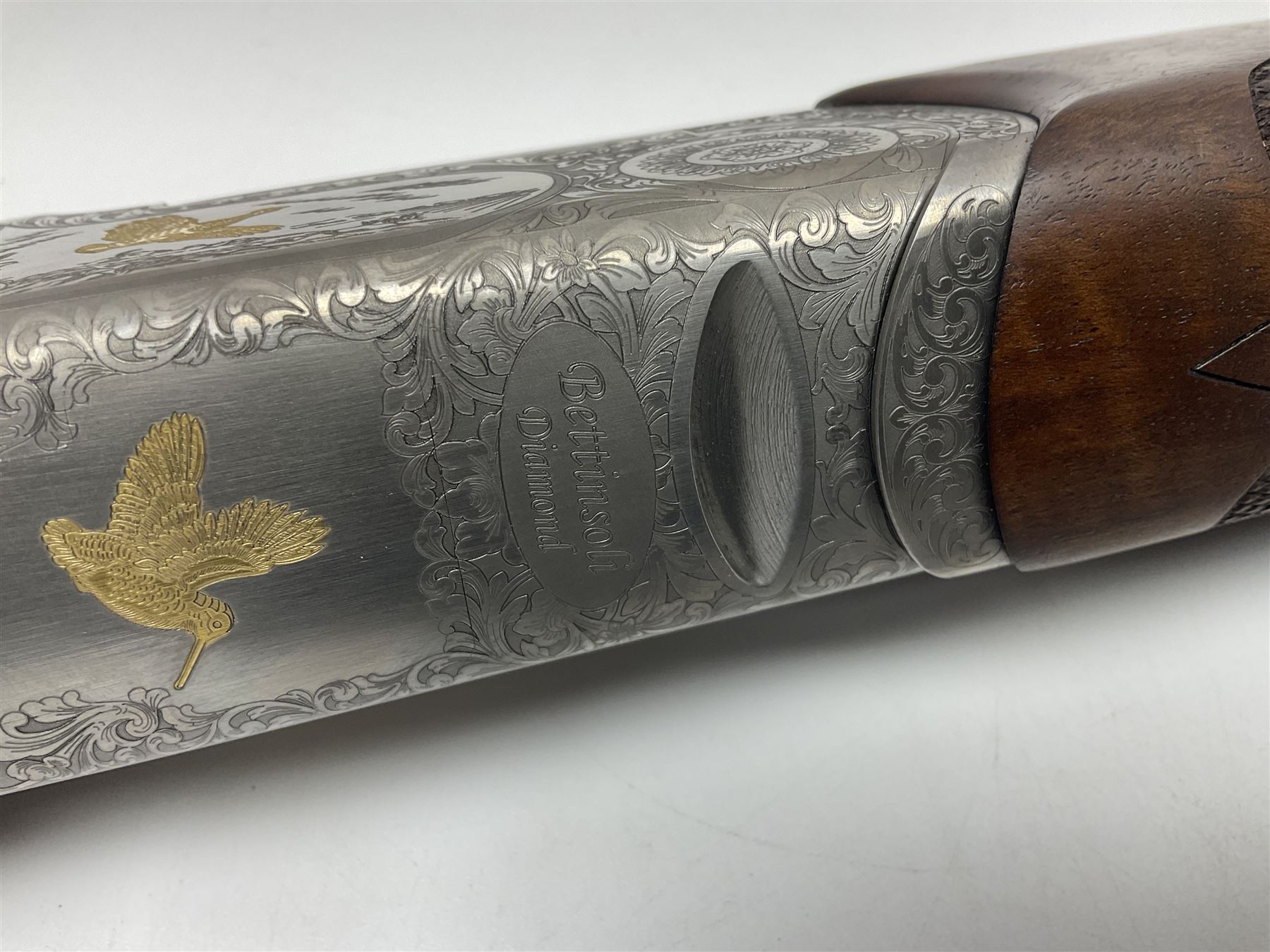 SHOTGUN CERTIFICATE REQUIRED: Italian Bettinsoli Diamond 12-bore by 3