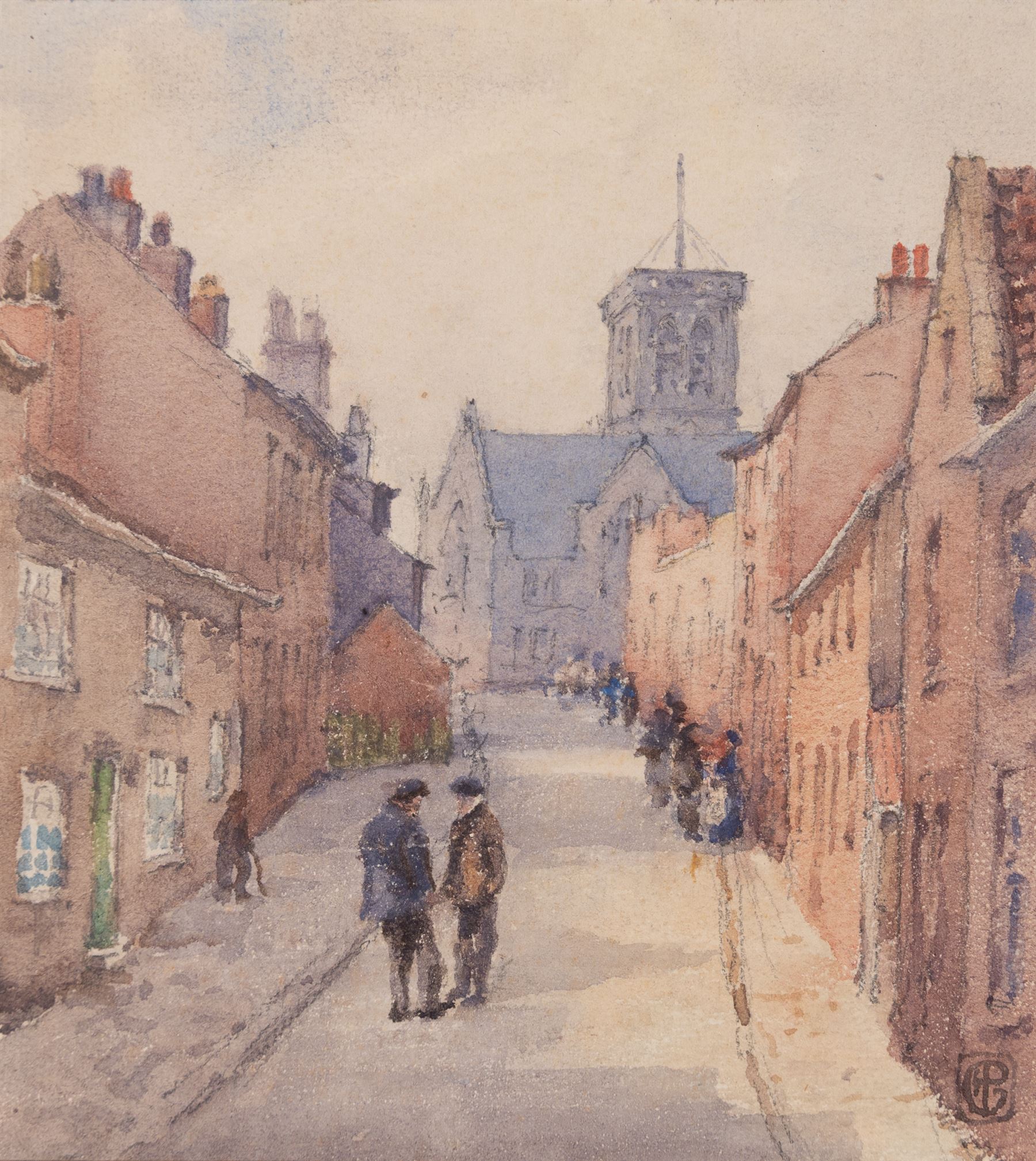 George Farquhar Pennington (British 1872-1961); collection of ten watercolours and ink sketches, variously signed and dated, largest 37cm x 26cm (10)