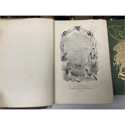 Radcliffe F.P Delme; The Noble Science of fox Hunting, together with Morris Ref F.O; Natural History of British Moths Volume I, Irving Washington, Rip Van Winkel, illustrated by Arthur Rackhan, together with other antique books