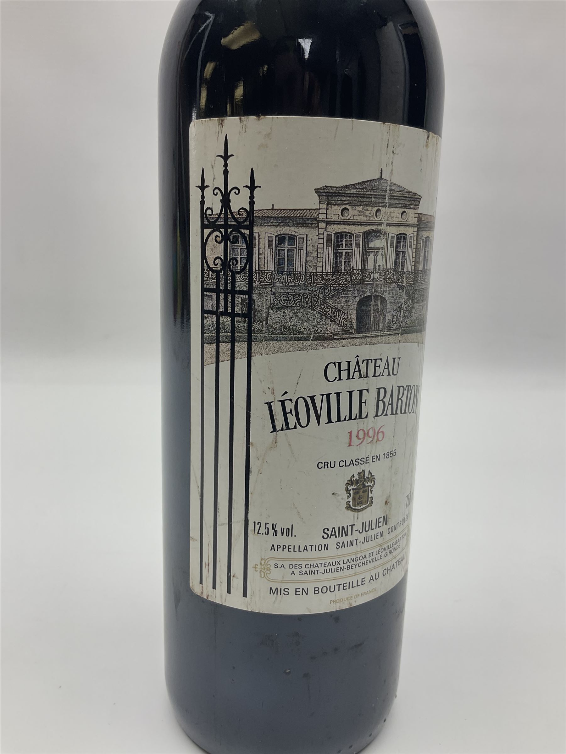 Chateau Leoville Barton, 1996, Saint -Julien, 750ml, 12.5% vol