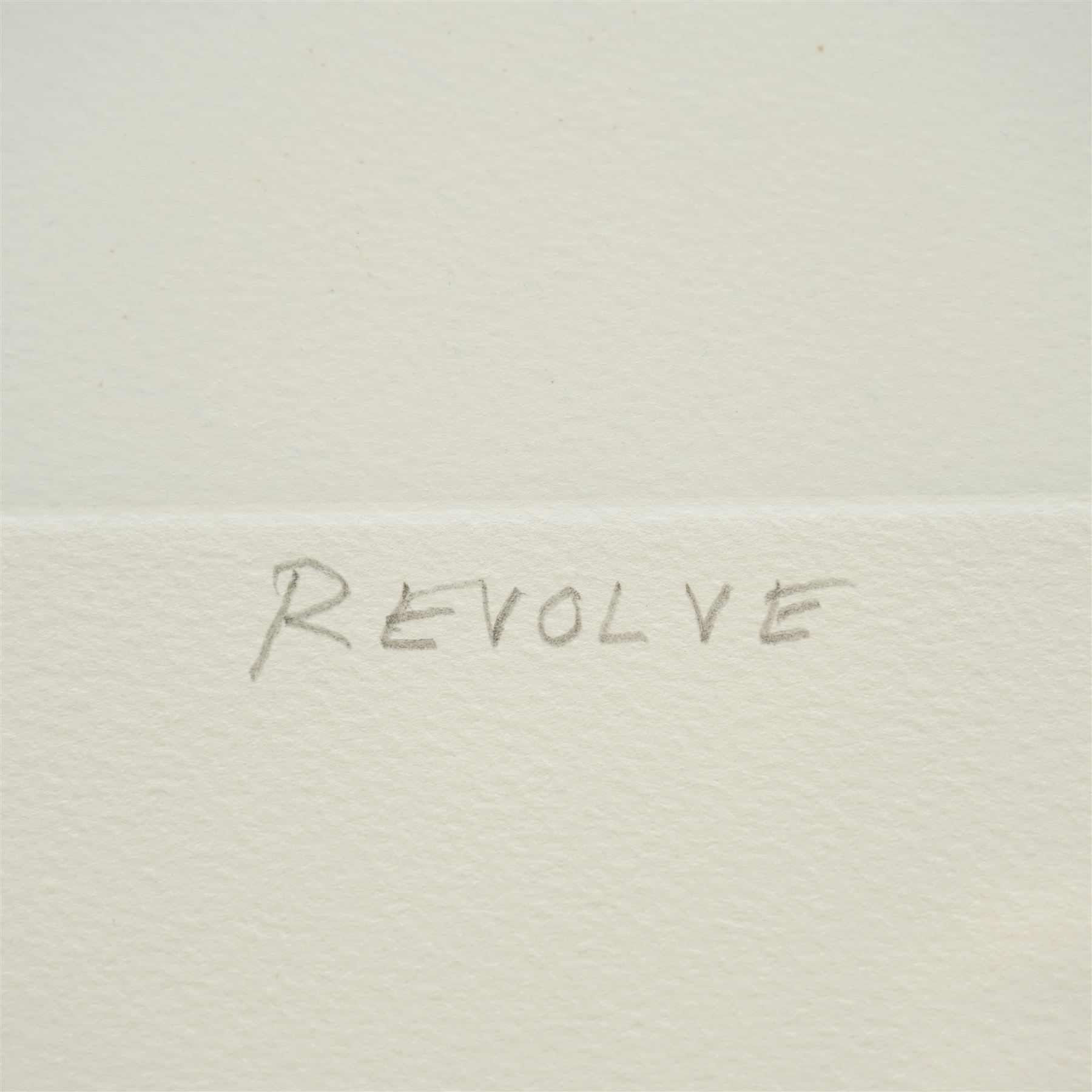 Sandra Blow (British 1925-2006): 'Revolve', etching and aquatint in colours signed titled numbered 30/75 and dated '03 in pencil 75cm x 72cm
Provenance: The Stour Gallery, Eastway, London 