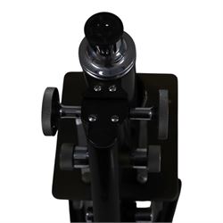 Mid 20th century W.Watson & Sons Ltd Service II microscope, no. 115096, in fitted carry case, originally sold by the Grant Museum of Zoology and Comparative Anatomy on behalf of the Department of Biology, University College London