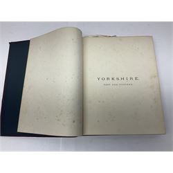 Baines,Thomas: Yorkshire Past and Present, vols I - IV, pub by William Mackenzie, 22 Paternoster Row, London
