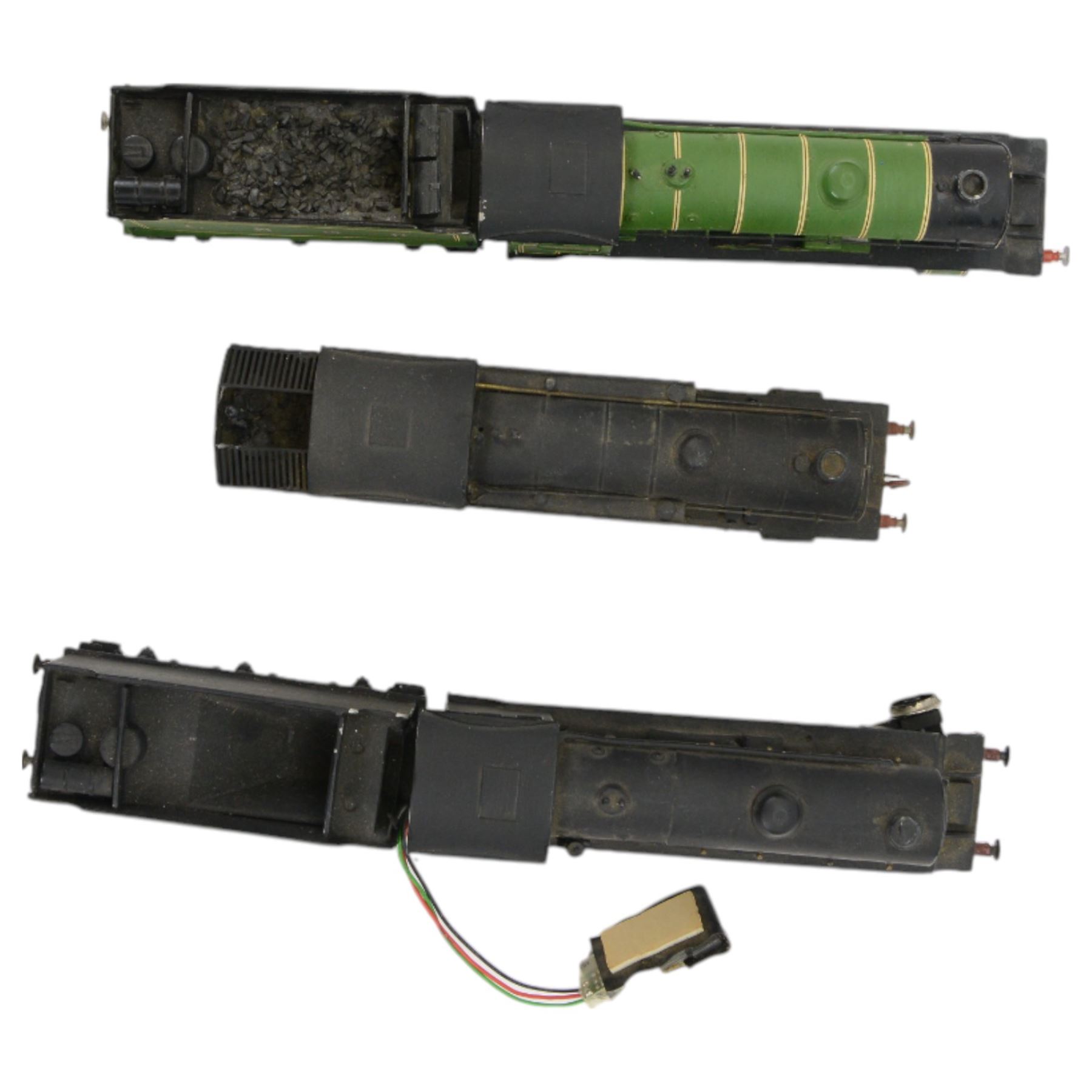 Three DJH Model Loco 00 gauge kit built locomotives, comprising no. K14 4-6-2 A8 class locomotive no. 9861, K1 4-4-0 LNER/BR D49 class 'Morpeth' locomotive and tender no. 2768 and D49 class 4-4-0 locomotive and tender unnumbered, all boxed 