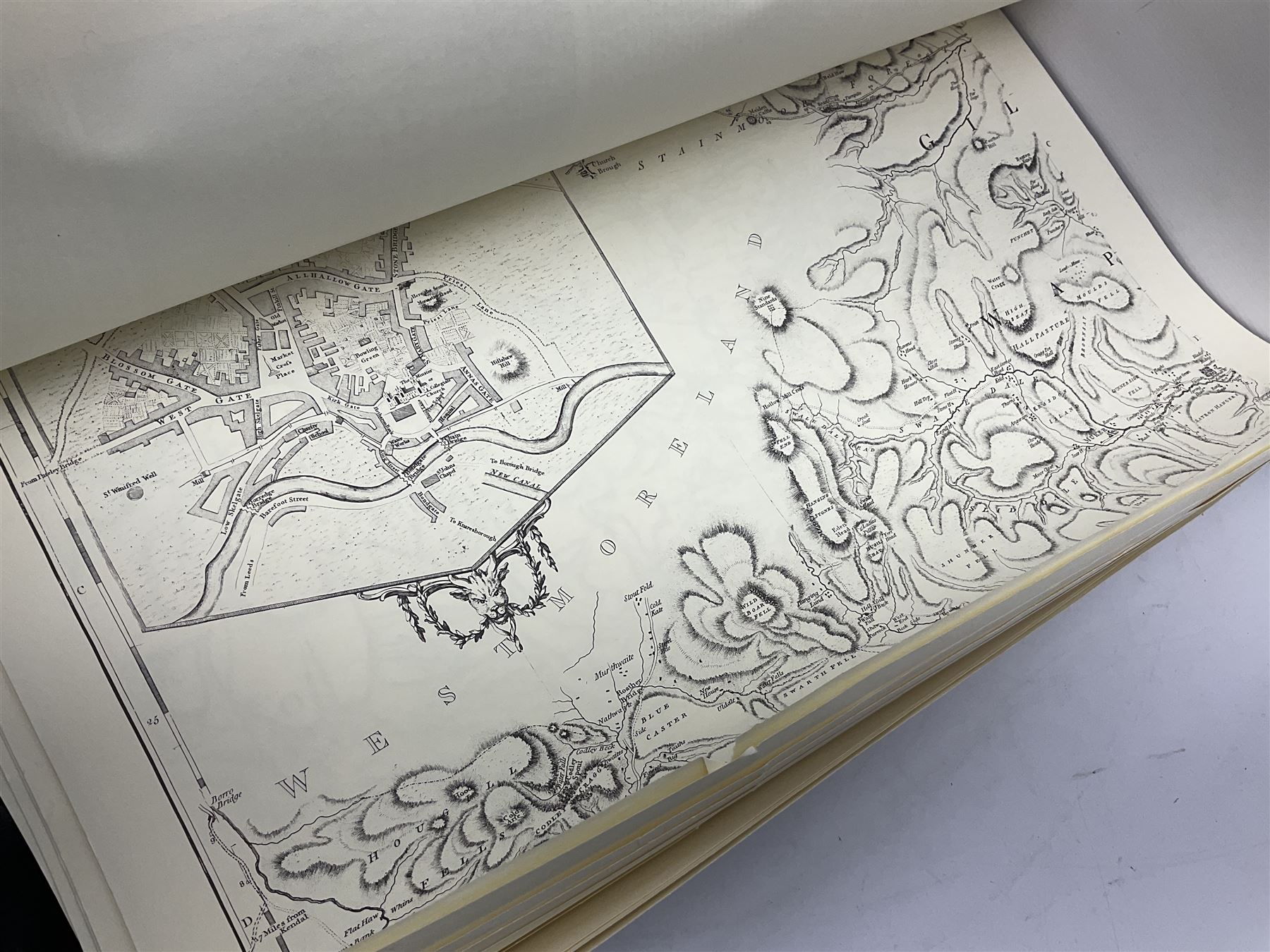 John Leech, pictures of Life and Character, first series, together with a collection of maps of Yorkshire 