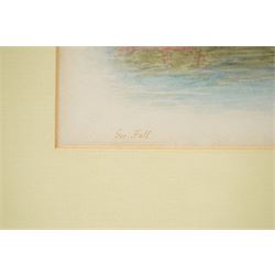 George Fall (British 1848-1925): York Minster and Durham Cathedral, pair of watercolours signed, in matching frames 21cm x 15.5cm (2)