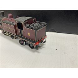 DJH Models - two kit built ‘00’ gauge models comprising K8 CR LMS BR Class 439 0-4-4T no.15189 locomotive in crimson and HR/LMS Jones Goods 4-6-0 no.103 locomotive and tender in HR green; in original boxes 