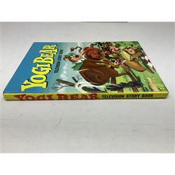 Yogi Bear Annual 1958 and Champion the Wonder Horse comic book circa 1950's
