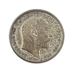 King Edward VII 1902 matt proof short coin set, comprising gold half sovereign and sovereign, silver maundy money set, sixpence, shilling, florin, halfcrown and crown, housed in the official dated case of issue