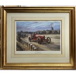 Alan Fearnley (British 1942-): 'The Birth of the Prancing Horse' and 'Early Start', pair limited edition prints signed and numbered in pencil 42cm x 58cm (2)