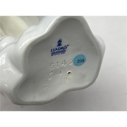 Lladro Season Angels set, comprising Spring Angel no 6146, Fall Angel no 6147, Summer Angel no 6148 and Winter Angel no 6149, all with original boxes, largest example 29cm