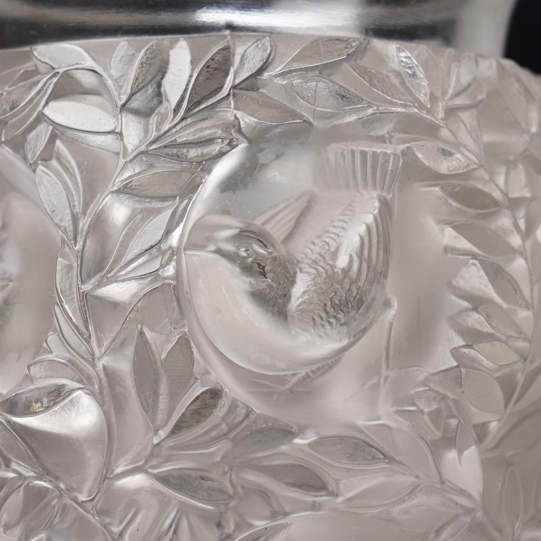 Lalique clear and frosted glass 