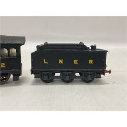 ‘00’ gauge - three kit built locomotive and tenders comprising Class D21 4-4-0 no.1242 finished in NER black with LNER tender; Class C4 4-4-2 no.5262 finished in LNER black; Coal Engines Class 0-6-0 no.2408 finished in black with Millholme Models LNER tender (3) 