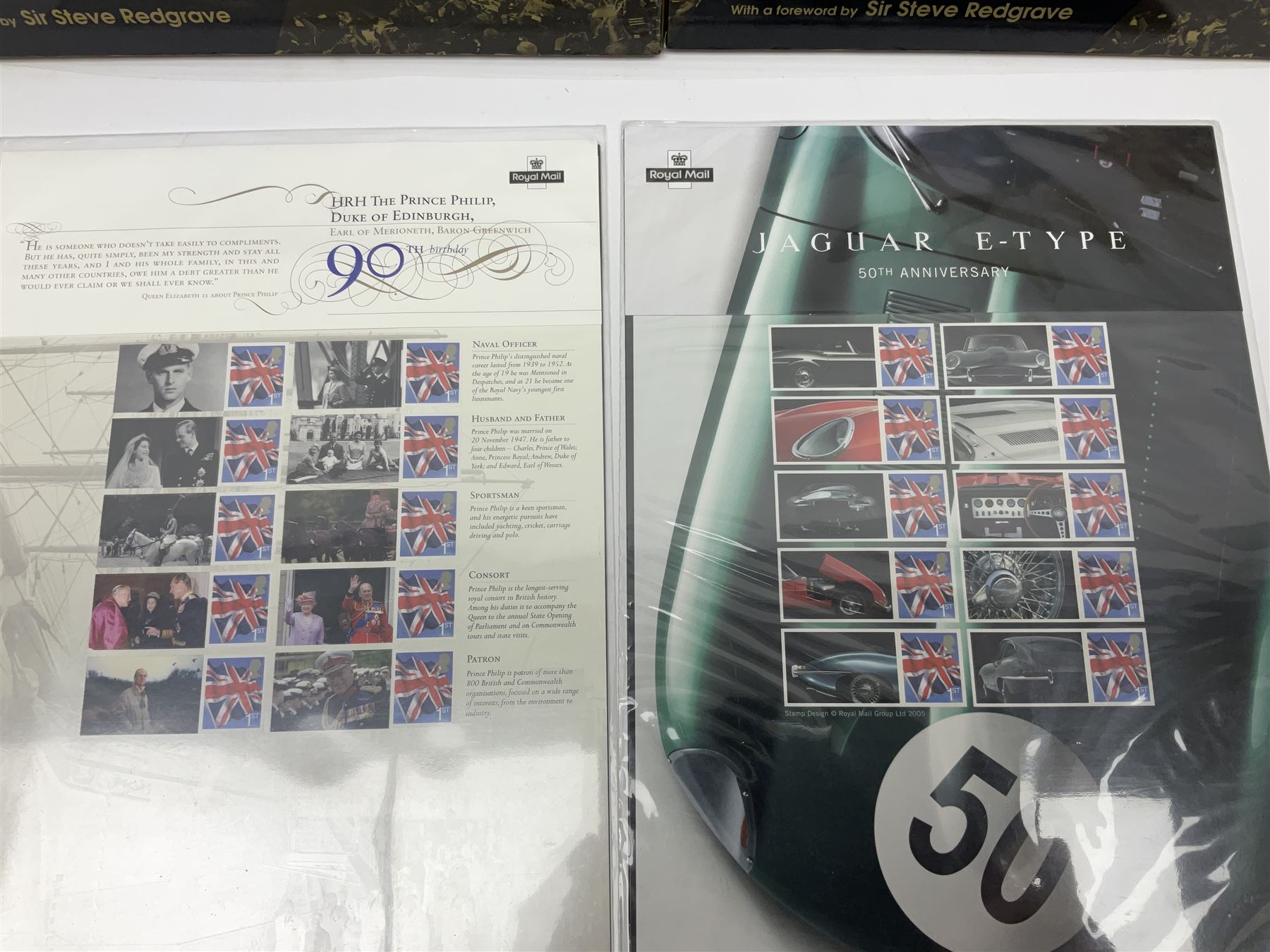 Queen Elizabeth II mint decimal stamps, mostly London 2012 Olympic games 1st class, face value of usable postage approximately 535 GBP