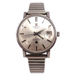 Tissot Seastar automatic gentleman's stainless steel wristwatch, with date aperture, on expanding stainless steel bracelet