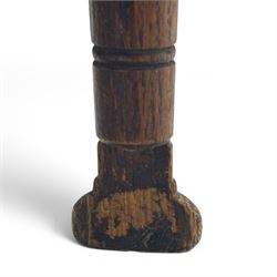 Liberty & Co. London - circa. 1890s ‘The Wykeham’ settle or bench, reeded frame and rush seat, on turned supports united by turned stretchers

The promotional sketch for ‘The Wykeham’ range can be seen in the ‘Liberty & Co. Handbook of Sketches, 1889’ p.49. It is also reproduced in Daryl Bennett’s ‘Liberty’s Furniture 1875-1915 […]’ p.106. Referred to as ‘The Wykenham: ‘oaken furniture’’. See images. 

