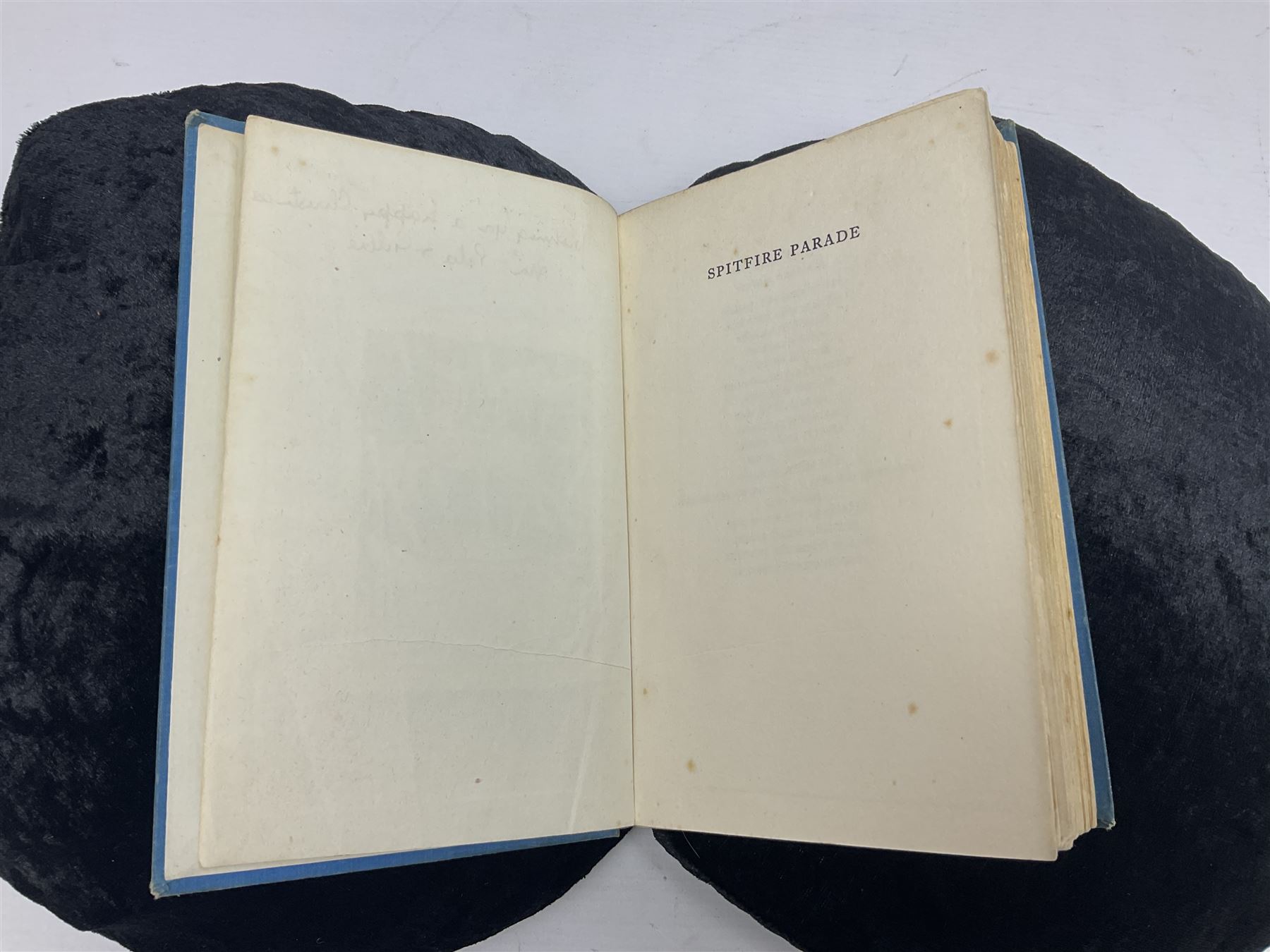 Captain W.E Johns; Spitfire Parade Biggles at War, first edition, Oxford University Press, 1941