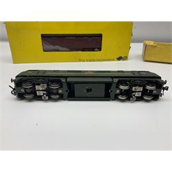 Trix Twin Railways - Warship Type 4 Diesel Hydraulic B-B locomotive 'Vanguard' No.D801; another similar incomplete locomotive; both boxed; and an LMS 4-wheel tender (3)