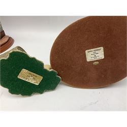 Border Fine Arts figures, to include Galloway Bull, A2692, Galloway Cow & Calf, A3790, Well Warmed, A1454, Found Safe, A0602 etc (7) 