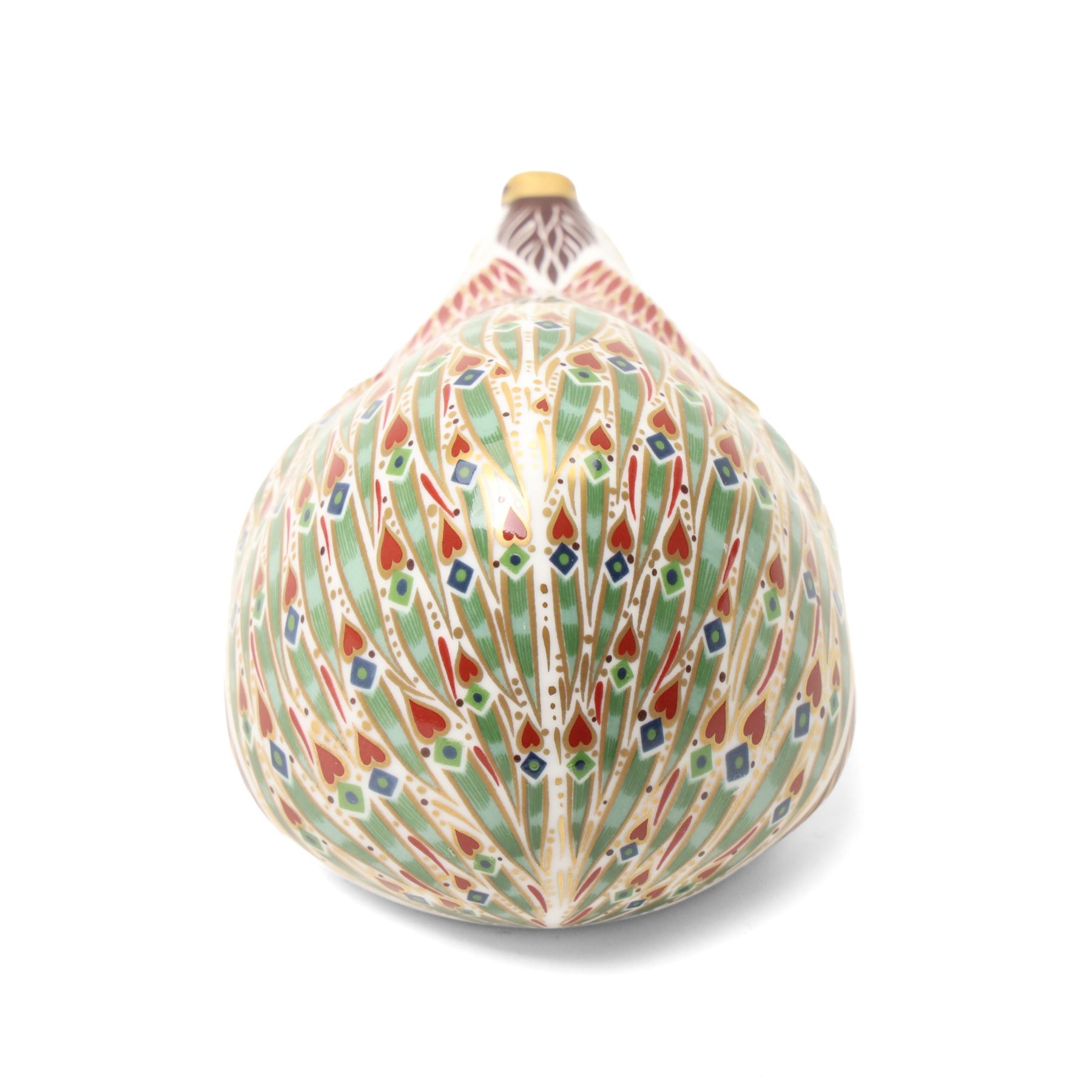 Royal Crown Derby Ashbourne Hedgehog paperweight limited edition 81/500 with certificate and gold stopper 