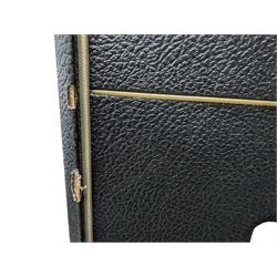 Marshall 1987X 50 watt plexi guitar amplifier head with master volume modification (screwdriver control on back), together with a Marshall 1960 4 x 12 speaker cabinet on casters, head H25cm, W65cm, cab H83cm, W76cm