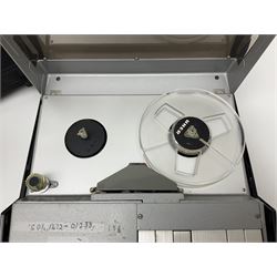 Uher 4100 Report-V professional tape recorder, with case, together with Uher 4000 Report professional tape recorder 