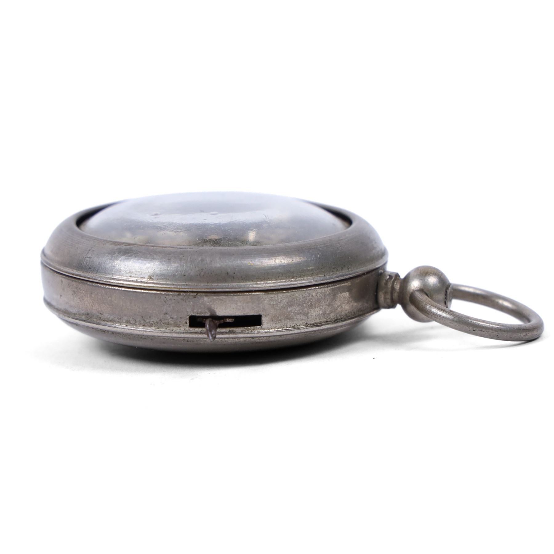  19th century portable gambling dice game in the form of a pocket watch, D5cm