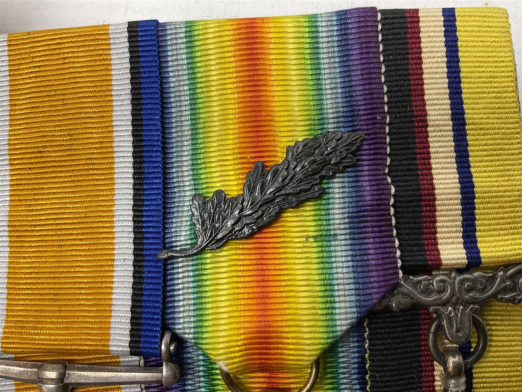 South Africa/WW1 Distinguished Service Order group of seven medals comprising D.S,O. with original ribbon bar and top bar slider, Queens South Africa Medal with three clasps for Defence of Kimberley, Orange Free State and Transvaal, Kings South Africa Medal with two clasps for South Africa 1901 & 1902 awarded to Capt. C.J. O'Gorman D.S.O. R.A.M.C., 1914-15 Star, British War Medal and Victory Medal with MID oak leaves awarded to Major (later Lt. Col.) C.J. O'Gorman D.S.O. R.A.M.C. and Kimberley Star 1899-1900; together with copies of research and biographical material