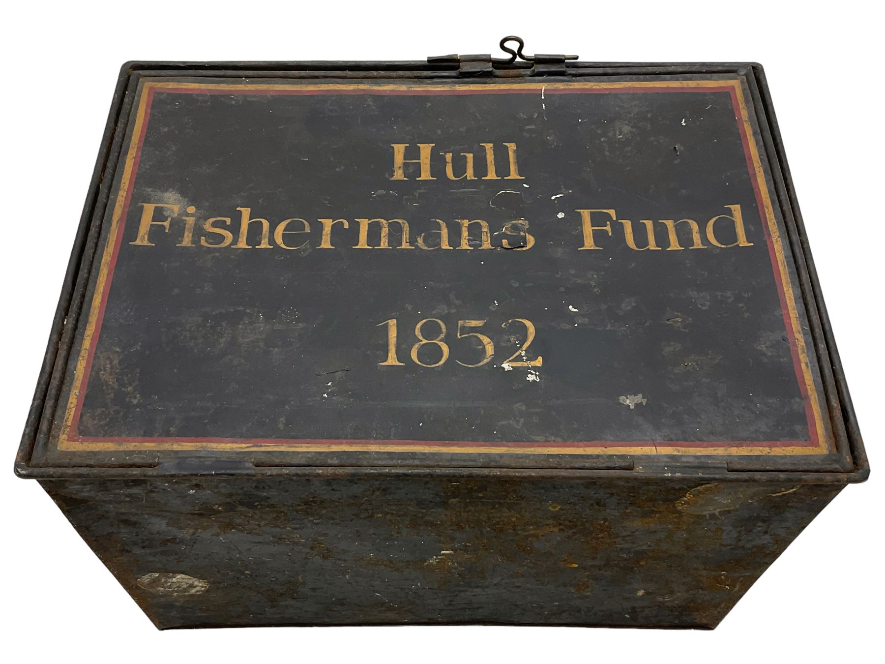 19th century metal and copper lined fish box | Antique & Revival Furniture  | 79962