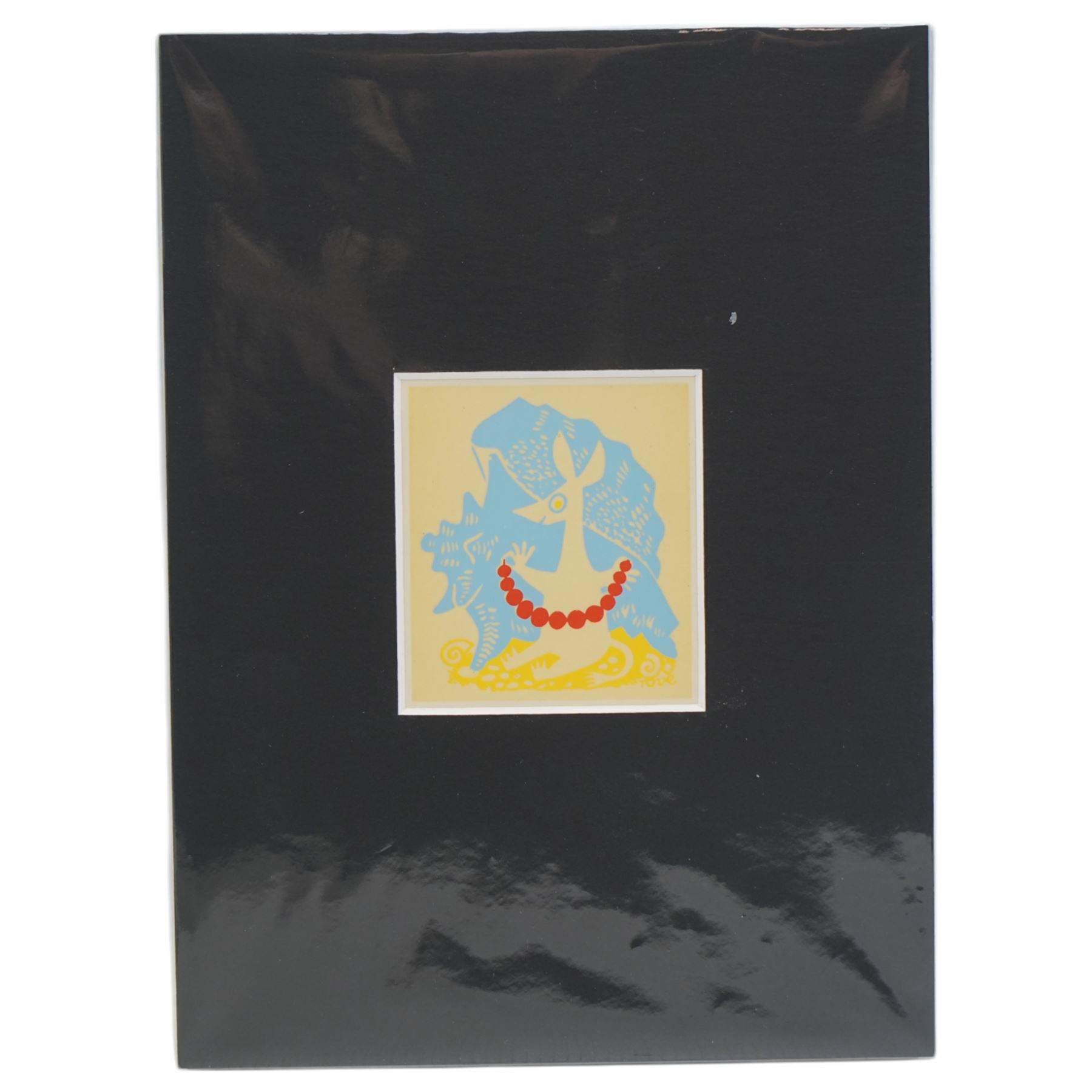 After Tove Jansson (Finnish 1914-2001): Moomin, set of four printed labels, each 6.5cm x 5.5cm (mounted)
Notes: these labels were exclusively printed for Stockmann luxury department store in Helsinki and NK Stockholm in 1956 to be used for the commercial Moomin products manufactured by former Vaasan Saippuatehdas (1886-1987) in Vaasa Finland.