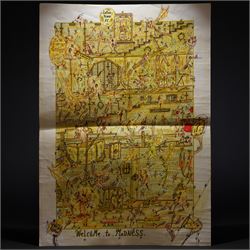 Charles Bronson (Charles Arthur Salvador) (British 1952-): A comprehensive collection of five hundred mixed media works executed between 2000 and 2025. Produced during the artist’s long-term incarceration, the works are primarily in ink, coloured pencil and mixed media on paper. The collection includes multiple formats: A5 (15 works), A4 (308 works), A3 (164 works) and A2 (13 works). Some are signed and dated; a number are executed on the reverse of official prison documents and other repurposed materials, reflecting the limited availability of art materials within the prison environment. This collection represents the largest body of the artist’s work to be offered as a single lot and has not previously been available on the market. (500) (unframed)

Notes: Dated examples span the period from 2000 to 2025, with the greatest concentration produced between 2012 and 2019 and including a group of recent large-scale works from the final years of the period; approximately twenty percent are undated.