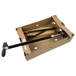 Two PCP air rifle or pistol pumps, Brocock and one other 