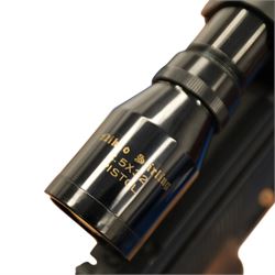 Weihrauch HW75 - .177 Pellet Pneumatic air pistol, Nikko Stirling 2.5x32 pistol scope, boxed in a flight case with paper targets
