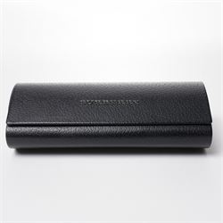 Burberry - pair of oversized sunglasses, with gradient tinted lenses in a black frame, the arms with signature check detail, with original hard case