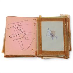 1960s autograph book, with signatures including John Lennon, Keith Richards, Bill Wyman, Dusty Springfield, Cilla Black, Helen Shapiro, etc