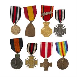 Eight European medals, comprising Imperi