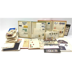 Great British and World stamps including Canada, various FDCs, small amount of presentation packs etc, loose and in albums