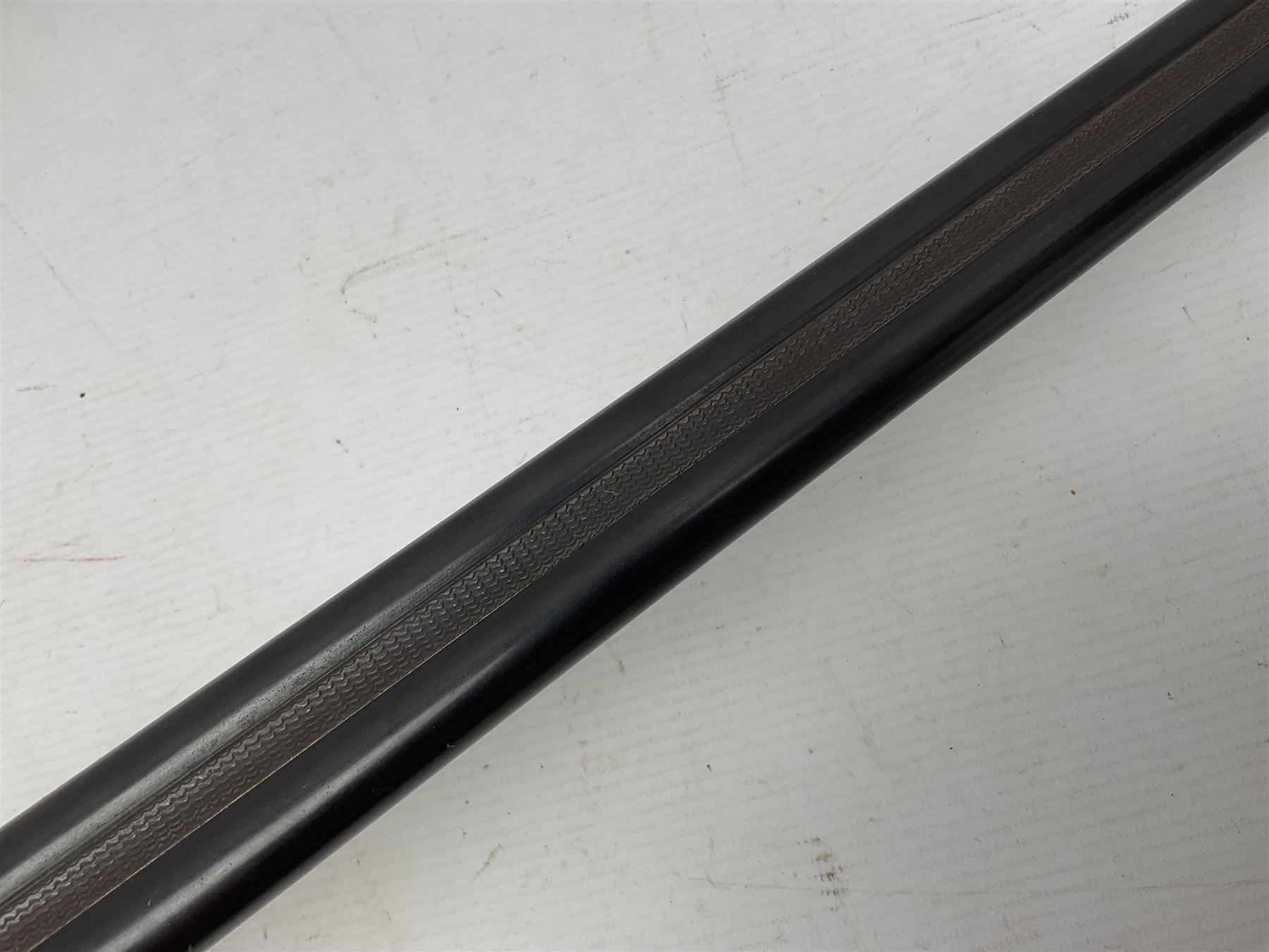 RFD ONLY AS ONE BARREL OUT-OF-PROOF -  – Belgian .410 folding side-by-side double barrel hammer shotgun with 66cm(26