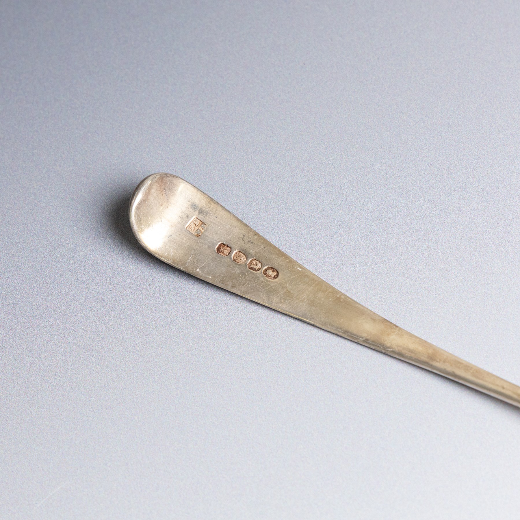 Collection of silver flatware, comprising set of six Georgian teaspoons, three Victorian Exeter silver dessert forks, Georgian Old English pattern table spoon, etc all hallmarked