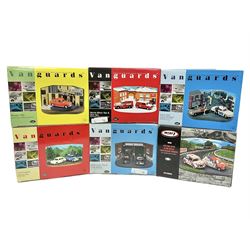 Lledo Vanguards - five 1:43 scale diorama sets comprising CD1002, PD1002, PD2002, RD 3002 and GD1002; with further Corgi 05508 Mini 7 racing club diorama set; all boxed (6)