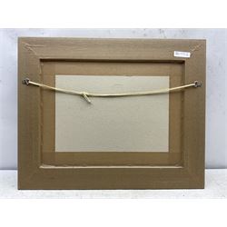 Circle of Denis Peploe RSA (Scottish 1914-1993): Loch Landscape, oil on board signed 34cm x 47cm