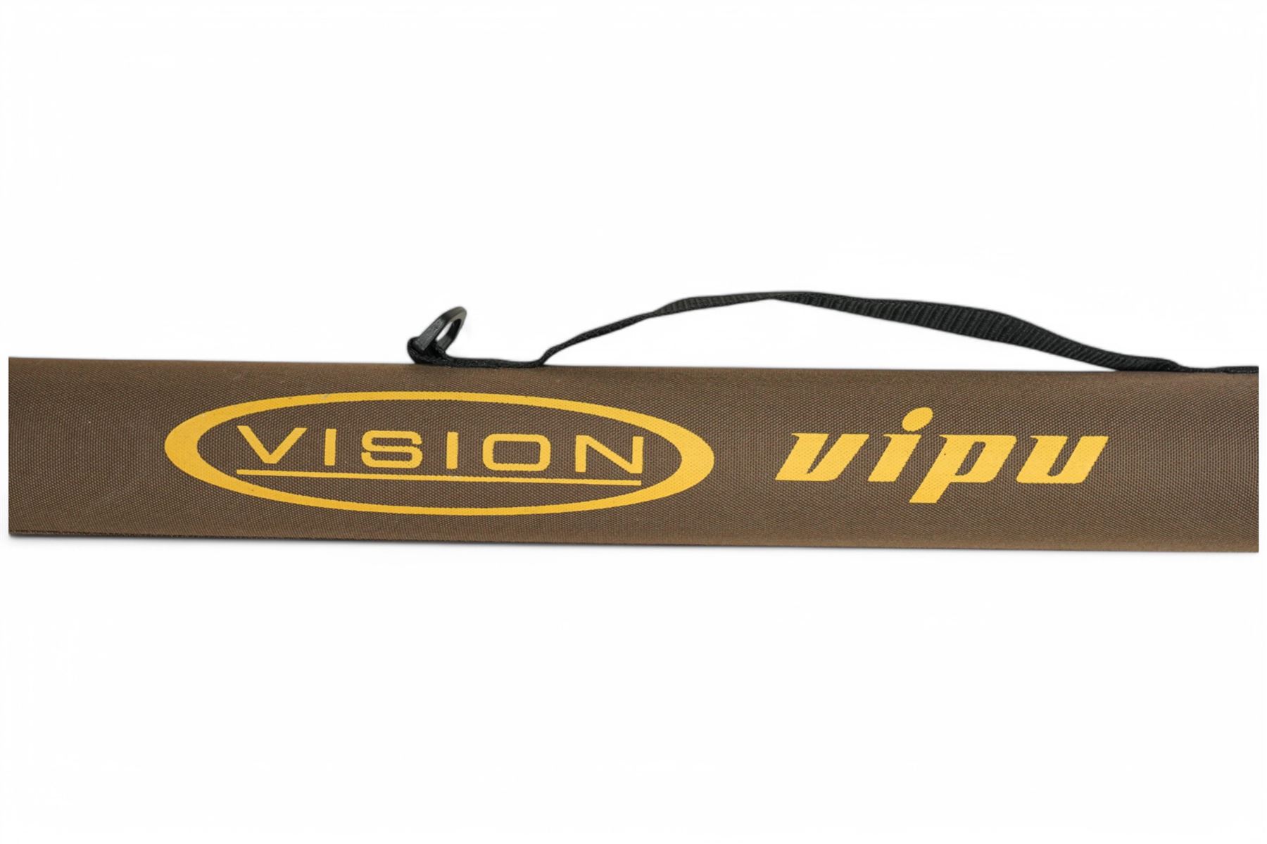 Daiwa Whisker Fly 15' three piece rod,, Pateke Morton two piece fly fishing rod 260cm, Vision Vipu four piece fly fishing rod in case and a cane rod (4) 