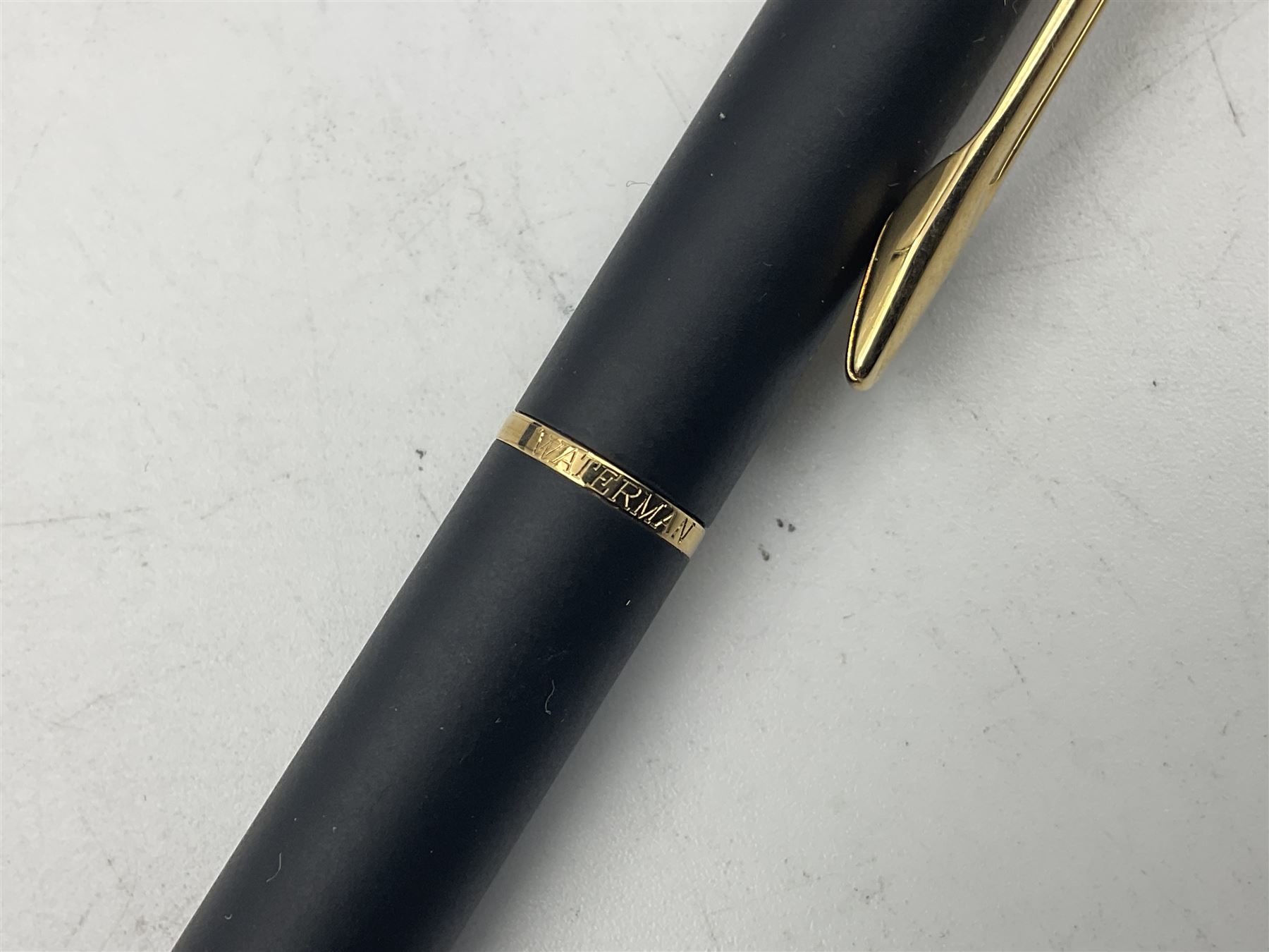 Waterman Hemisphere fountain pen and matching ballpoint pen, both in presentation boxes