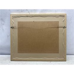 Frank Watson Wood Jnr. (Scottish 1900-1985): Lakeside Scene in the Highlands, watercolour signed 26cm x 36cm 