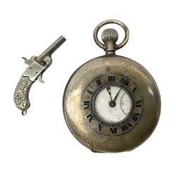 Miniature all nickel 2mm pin fire single