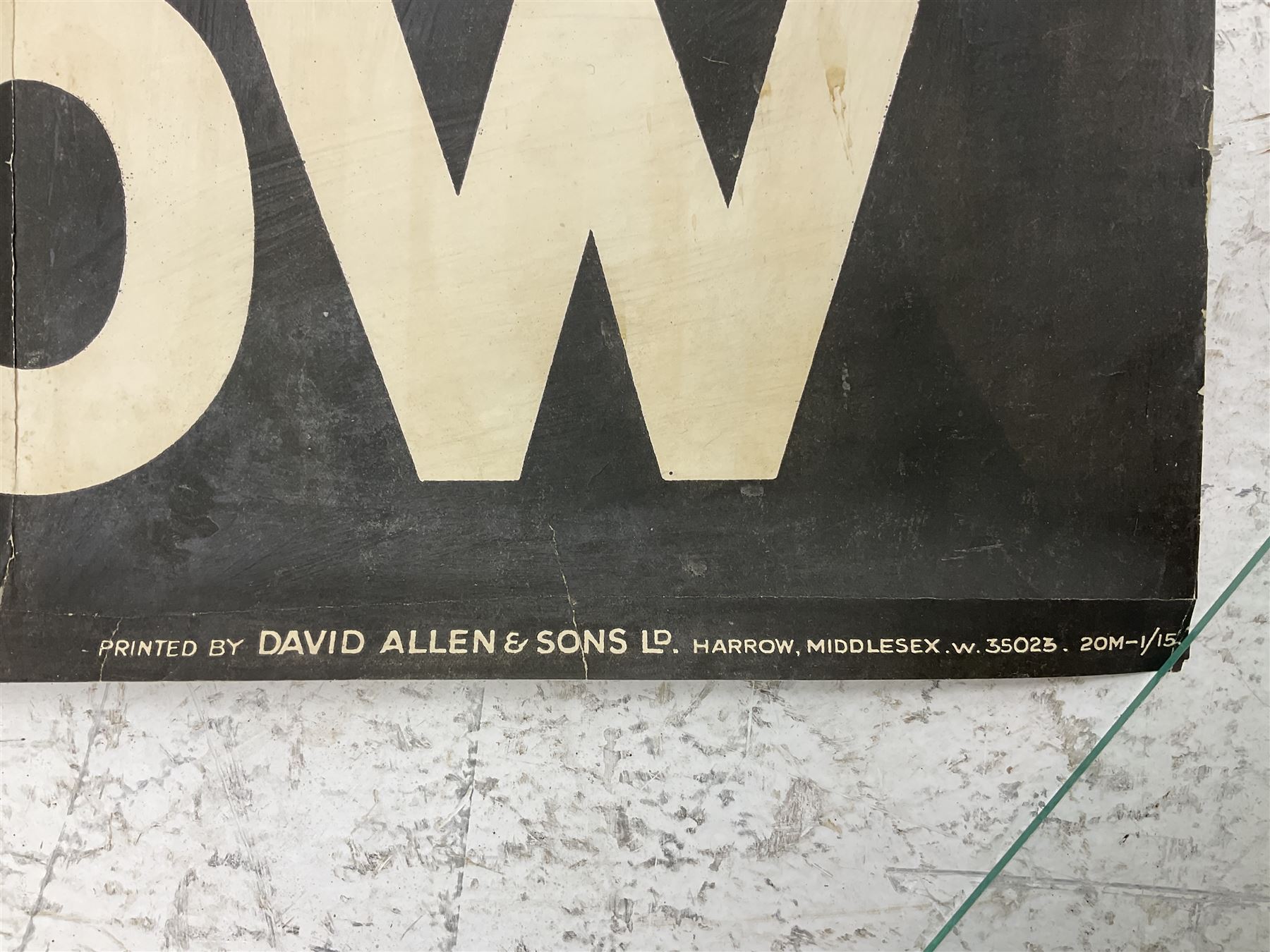 Edith M Kemp-Welch (British 1870-1941): 'Remember Scarborough! Enlist Now', rare original Parliamentary Recruiting Committee poster No. 41, circa 1915, printed by David Allen 149 x 98cm