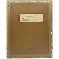 Arthur Lett-Haines (British 1894-1978): 'Remembering Velazquez - Seville', pastel crayon unsigned, titled on exhibition label verso 35cm x 25cm
Provenance: exh. Colchester Art Society, The Minories, 1966