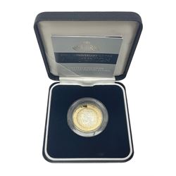 The Royal Mint United Kingdom 2007 '300th Anniversary of The Act Of Union' silver proof piedfort two pound coin, cased with certificate