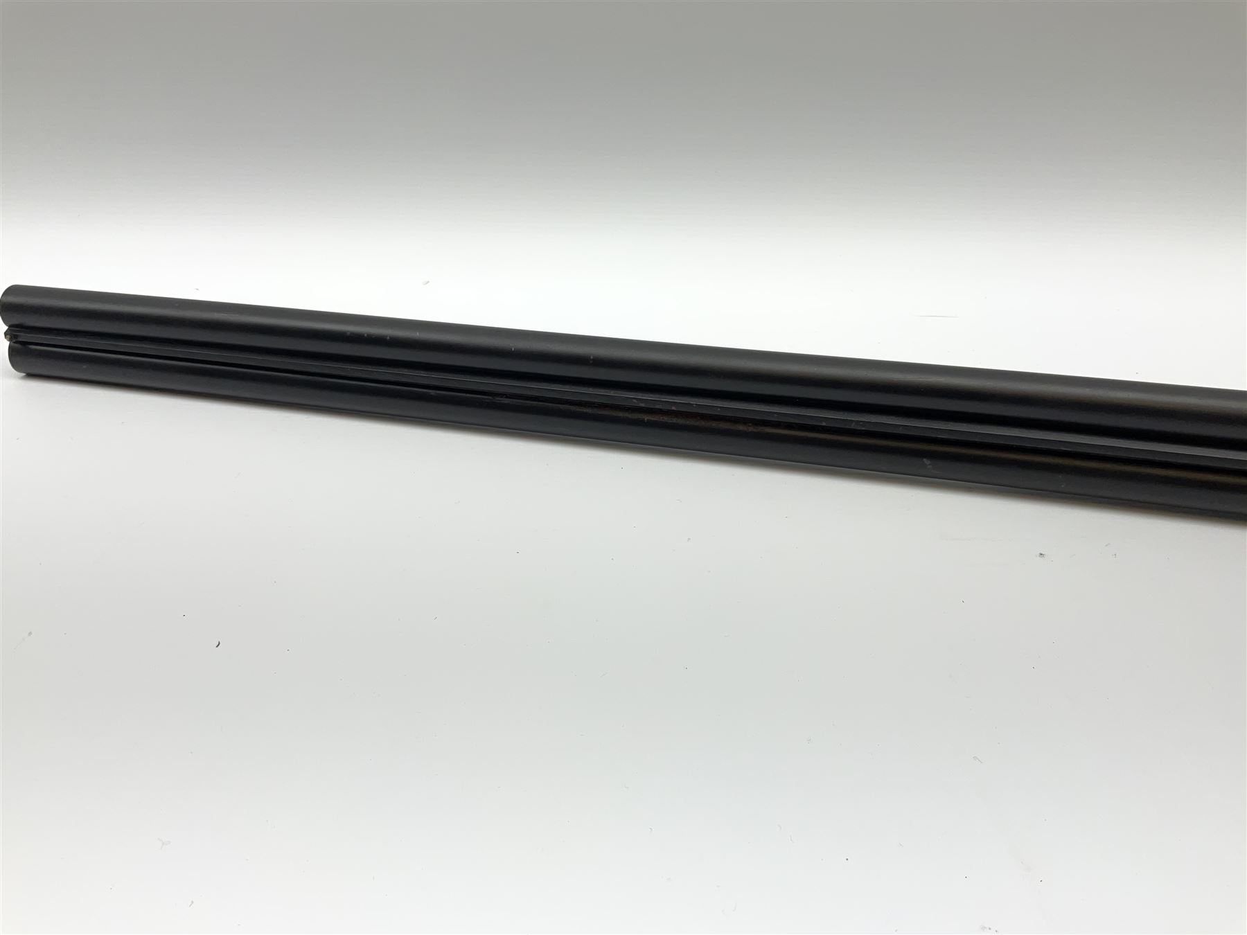 Gunmark Silver Sabel De Luxe 12-bore side by side double barrel side lock ejector sporting gun, 68.5cm barrels with 2.75cm chambers and matt bluing, walnut stock with chequered grip and fore-end and thumb safety, serial nos.12509 & 100.085, L111.5cm overall SHOTGUN CERTIFICATE REQUIRED