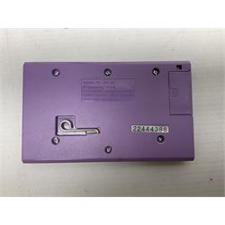 Collection of retro handheld games, including Nintendo Game & Watch ‘Snoopy Tennis’ (1982) and ‘Squish’ (1986) both with instruction booklets, Casio CG-600 ‘Star Invader’ with box, 3 in 1 LCD cartridge game including ‘Soccer’, ‘Invader’ and ‘Bomb Finder’ games, and two Grandstand ‘Pinball Wizard’ (1988) games, both with original boxes